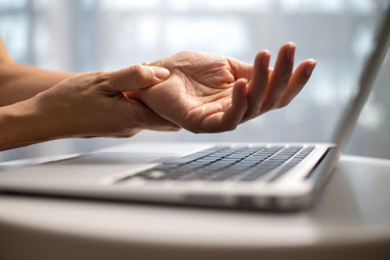 What Causes Wrist Pain When Typing on a Laptop?