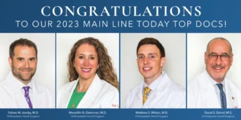Congratulations to our 2023 Main Line Today Top Doctors!